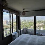 Family Stgo Lounge Penthouse With Best Andes View